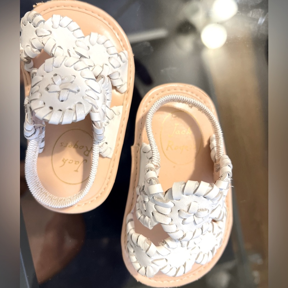 Like New!! Jack Rogers Baby Lauren Sandal size 2